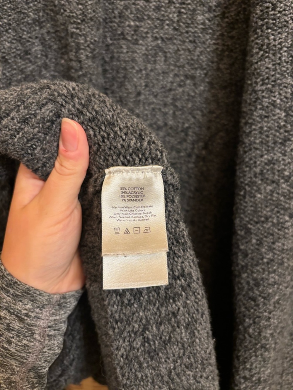 Eddie Bauer Lounge Around Cardigan, With Belt and Pockets, Size Medium - Picture 6 of 14